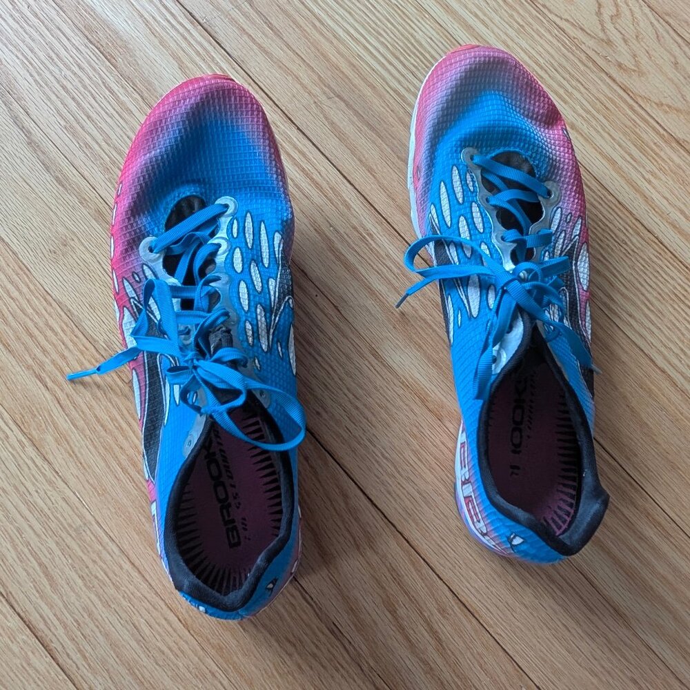 Brooks Mach 14 Women's 11 Cross Country Track Flats Spikes Running Shoes Racing - Picture 6 of 15